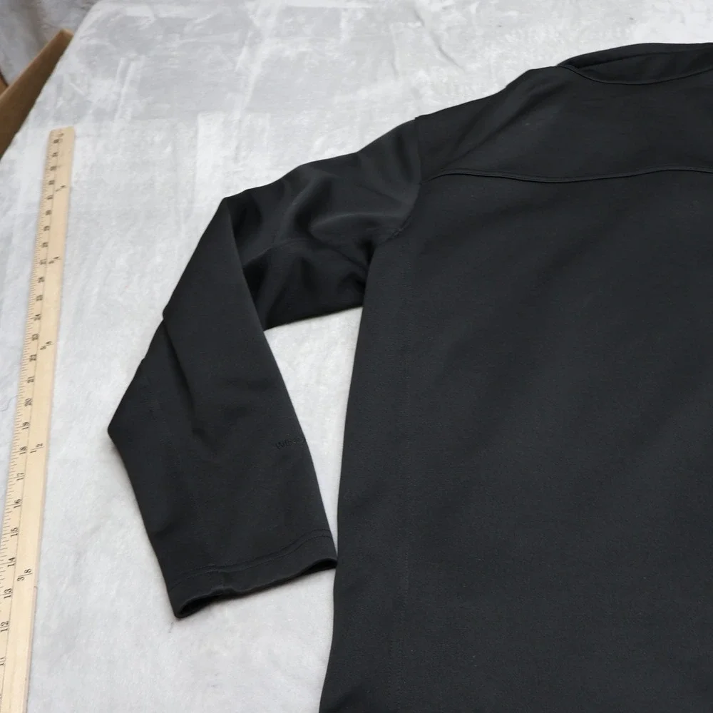 North Face Jacket Men Large Black Ridgewall Softshell Rain Wind Full Zip Outdoor